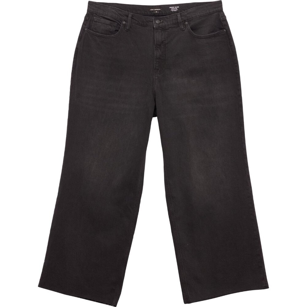 Good American Women's Wide Leg Jeans Size 16 Y2K Minimalist NWT Denim